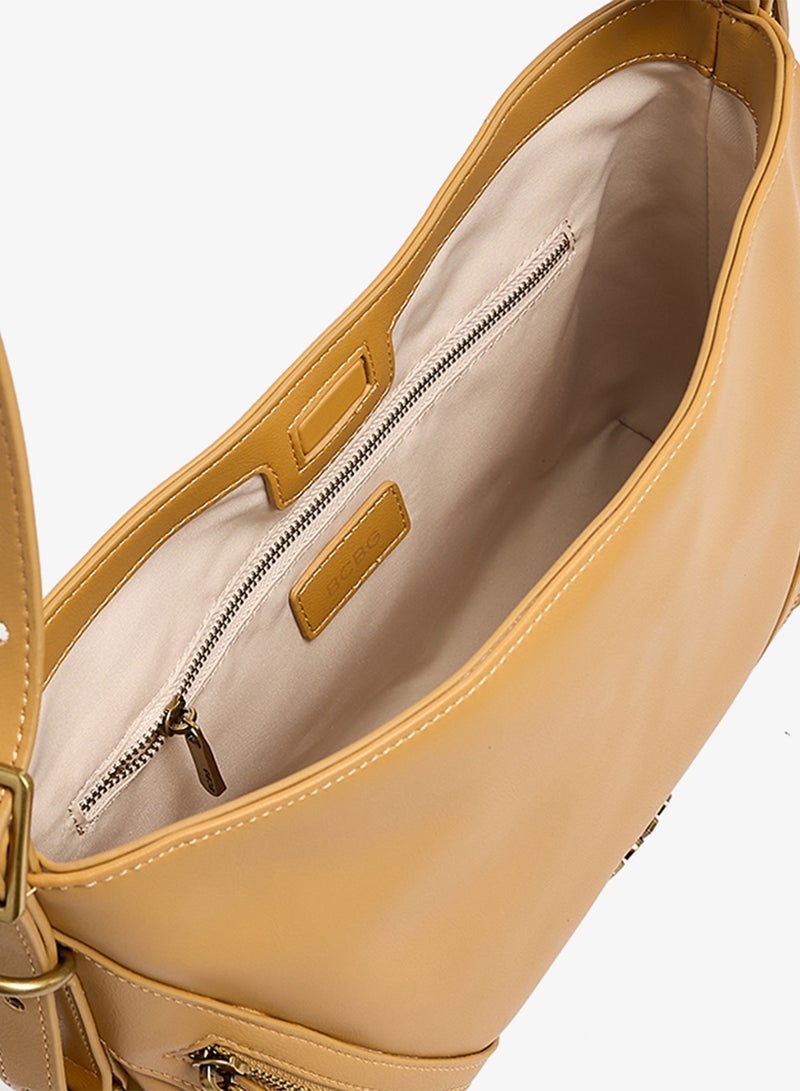 BCBG Logo Detail Shoulder Bag - Image 4